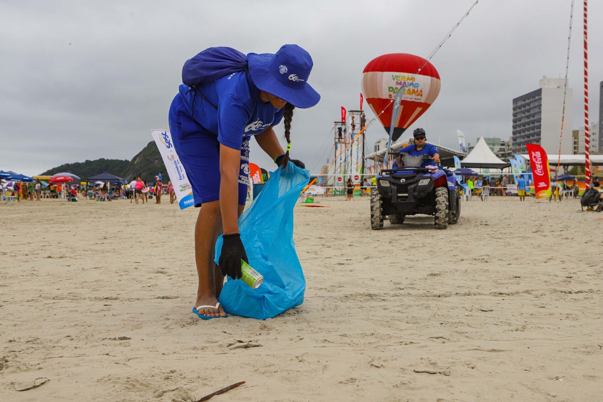 Sanepar Recolhe Toneladas De Lixo Nas Praias Pontal Faz Separa O